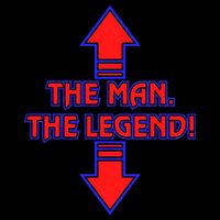 The Man The Legend Dirty Funny Wool Snapback Cap