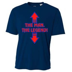 The Man The Legend Dirty Funny Cooling Performance Crew T-Shirt