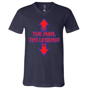 The Man The Legend Dirty Funny V-Neck T-Shirt