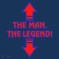 The Man The Legend Dirty Funny Drawstring Bag