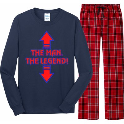 The Man The Legend Dirty Funny Long Sleeve Pajama Set