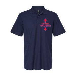 The Man The Legend Dirty Funny Softstyle Adult Sport Polo