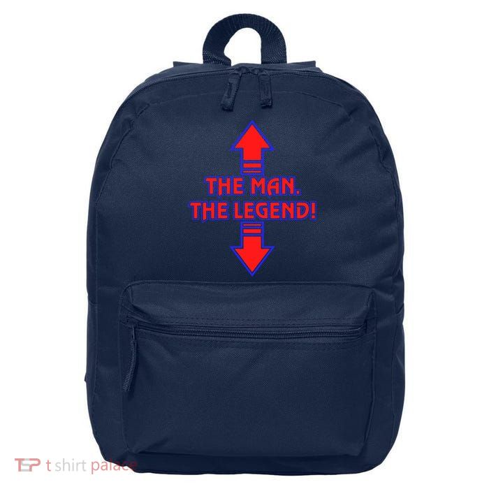 The Man The Legend Dirty Funny 16 in Basic Backpack