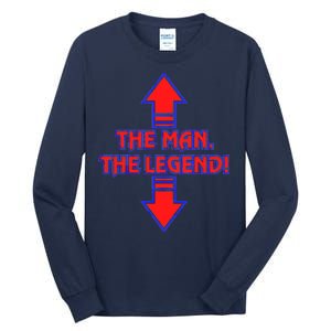 The Man The Legend Dirty Funny Tall Long Sleeve T-Shirt