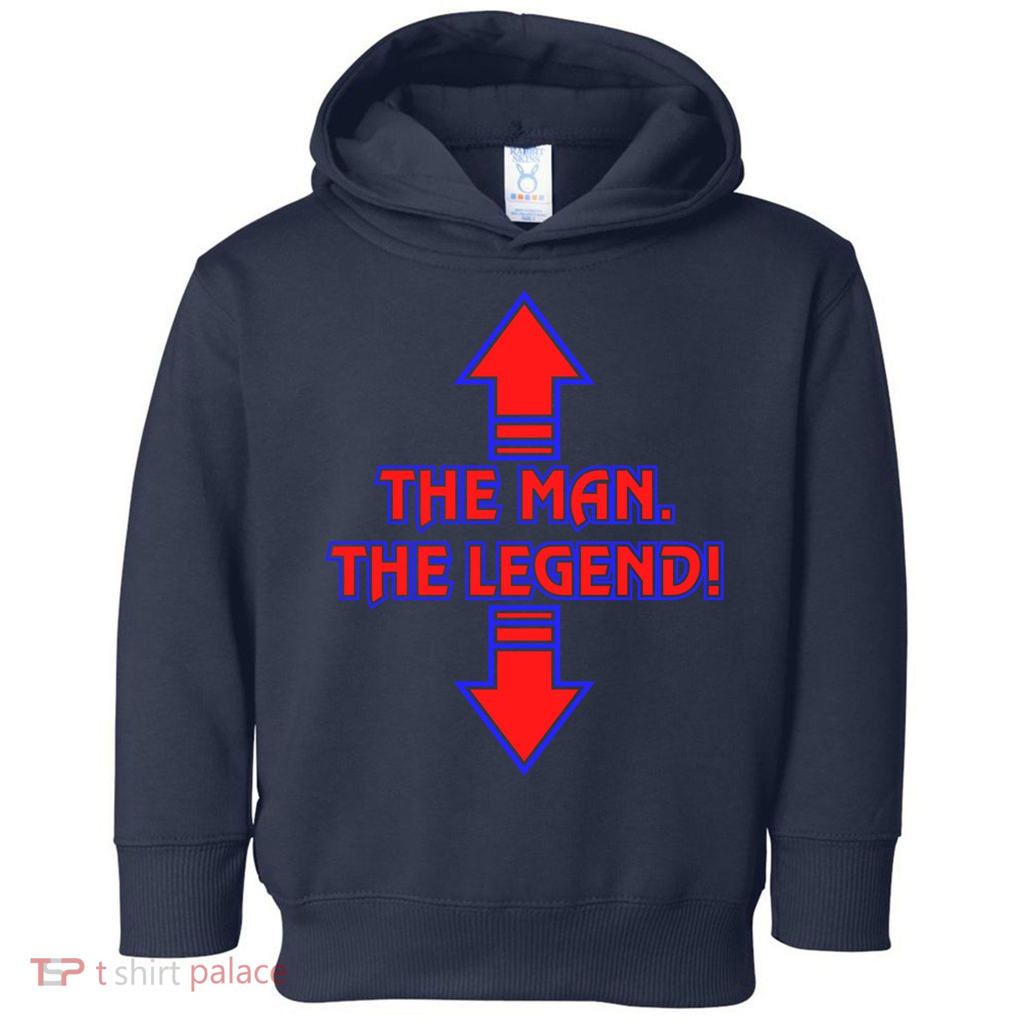 The Man The Legend Dirty Funny Toddler Hoodie