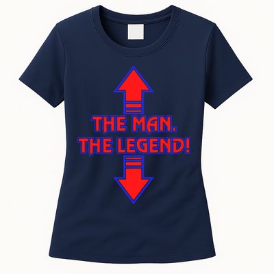The Man The Legend Dirty Funny Womens T-Shirt
