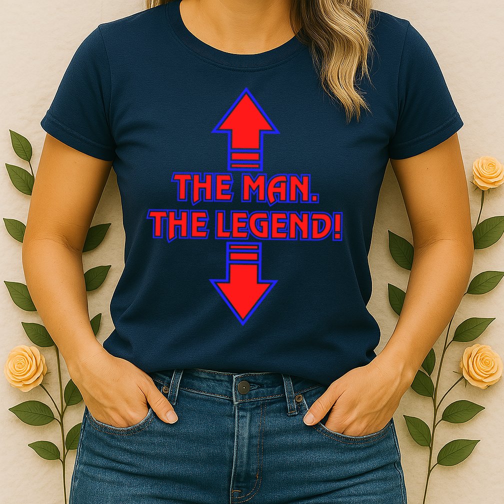 The Man The Legend Dirty Funny Womens T-Shirt