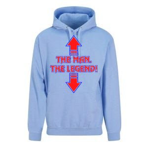 The Man The Legend Dirty Funny Unisex Surf Hoodie