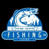 The Man The Myth The Fishing Legend Backpack