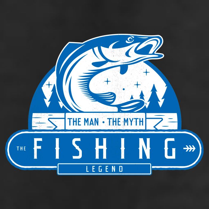 The Man The Myth The Fishing Legend Hat