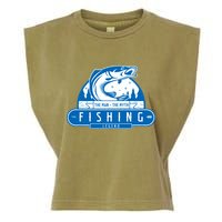 The Man The Myth The Fishing Legend Garment-Dyed Women's Muscle Tee