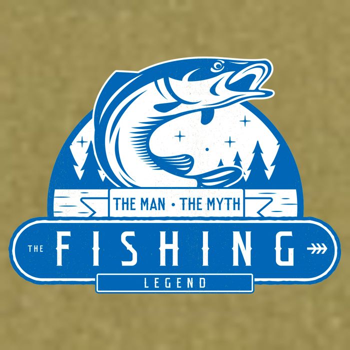 The Man The Myth The Fishing Legend Garment-Dyed Women's Muscle Tee