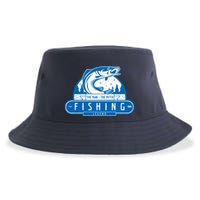 The Man The Myth The Fishing Legend Sustainable Bucket Hat