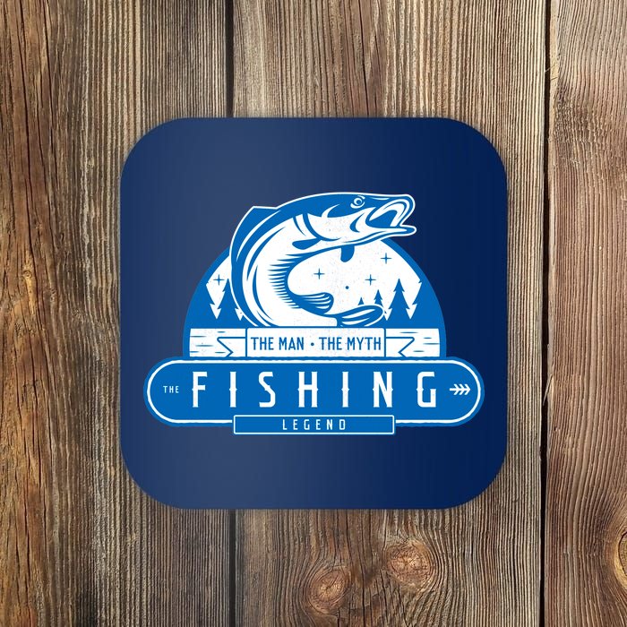 The Man The Myth The Fishing Legend Coaster