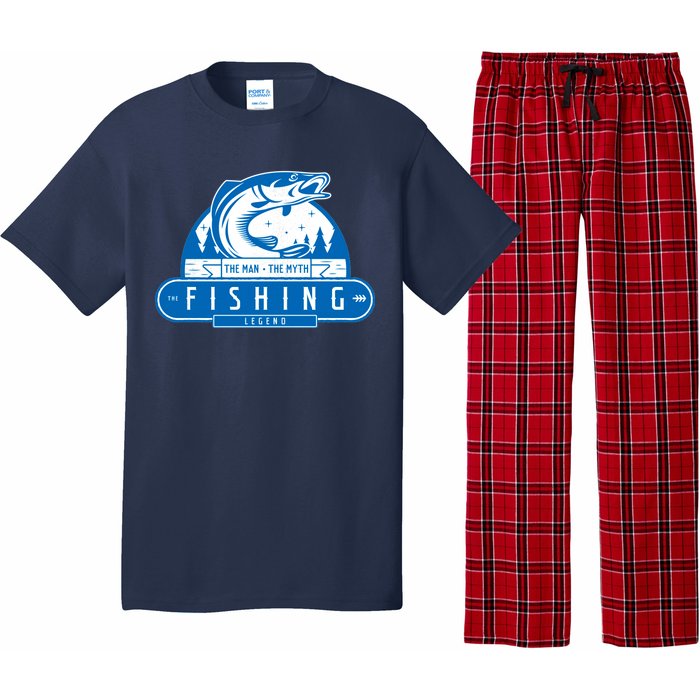 The Man The Myth The Fishing Legend Pajama Set