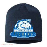 The Man The Myth The Fishing Legend Sustainable Beanie