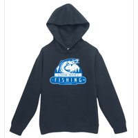 The Man The Myth The Fishing Legend Urban Pullover Hoodie