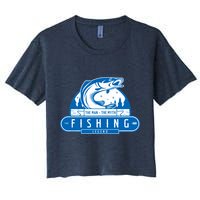 The Man The Myth The Fishing Legend Crop Top