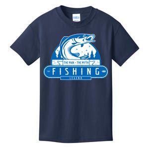 The Man The Myth The Fishing Legend Kids T-Shirt