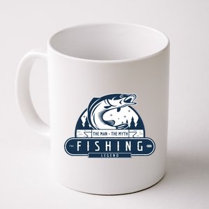 The Man The Myth The Fishing Legend Coffee Mug