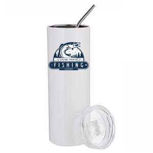 The Man The Myth The Fishing Legend Stainless Steel Tumbler