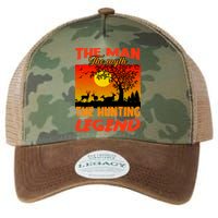 The Man The Myth The Hunting Legend Legacy Tie Dye Trucker Hat