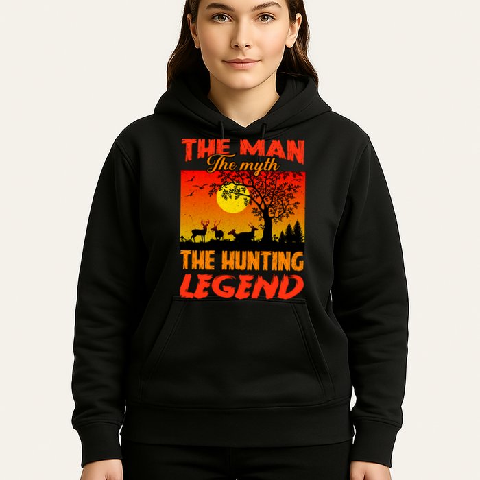 The Man The Myth The Hunting Legend Hoodie