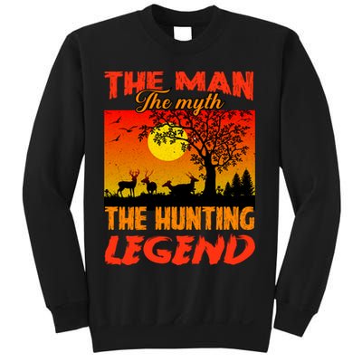 The Man The Myth The Hunting Legend Sweatshirt