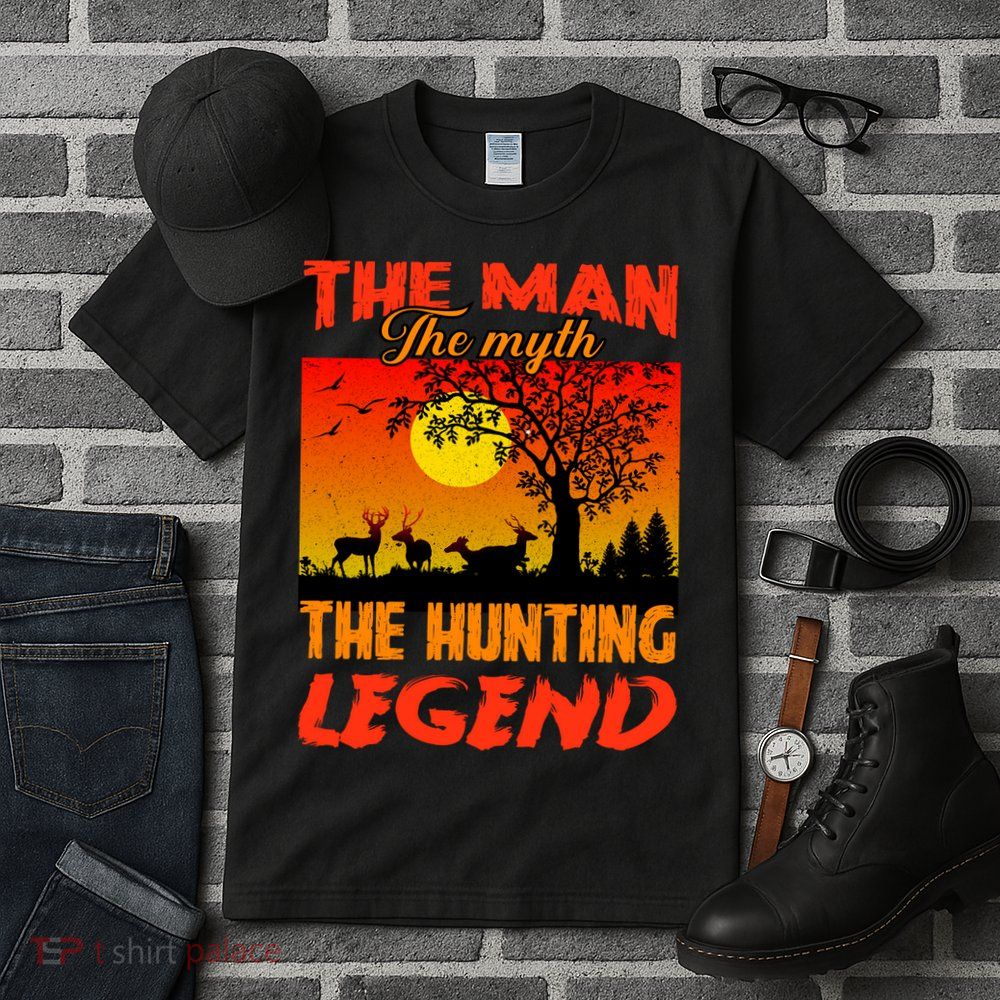 The Man The Myth The Hunting Legend Tall T-Shirt