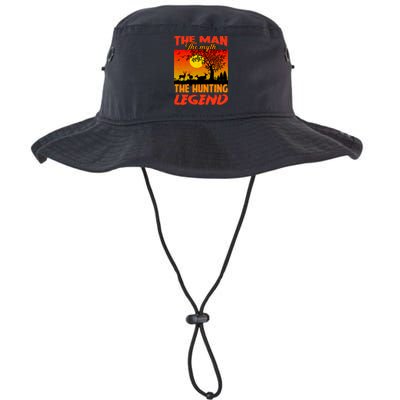 The Man The Myth The Hunting Legend Bucket Hat