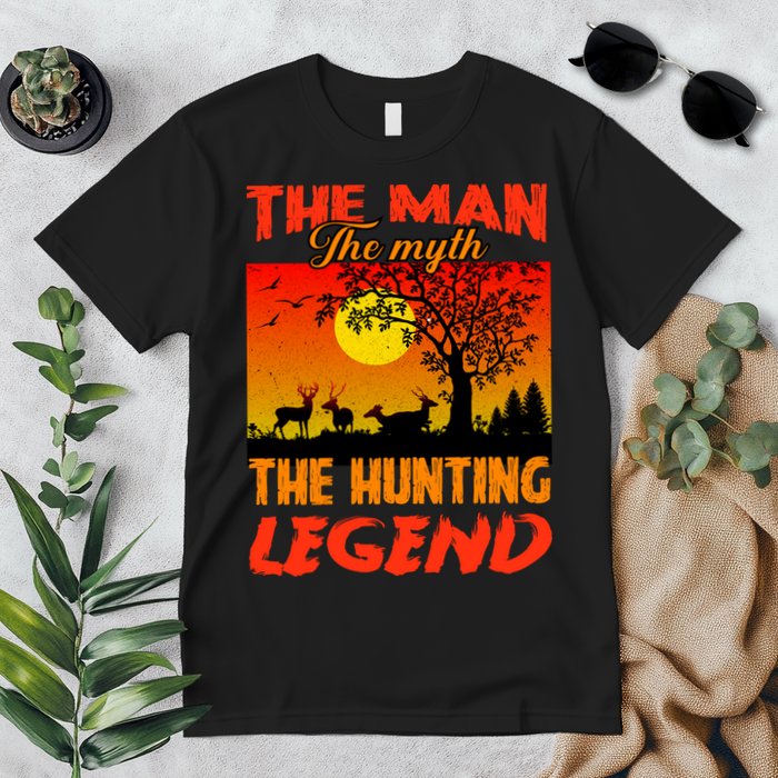 The Man The Myth The Hunting Legend Premium T-Shirt