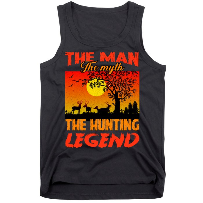 The Man The Myth The Hunting Legend Tank Top