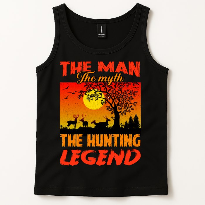 The Man The Myth The Hunting Legend Tank Top