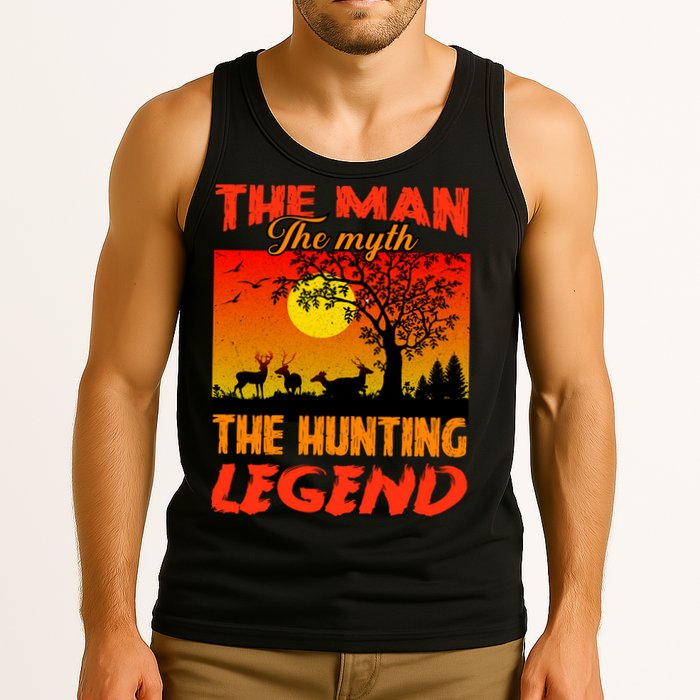 The Man The Myth The Hunting Legend Tank Top