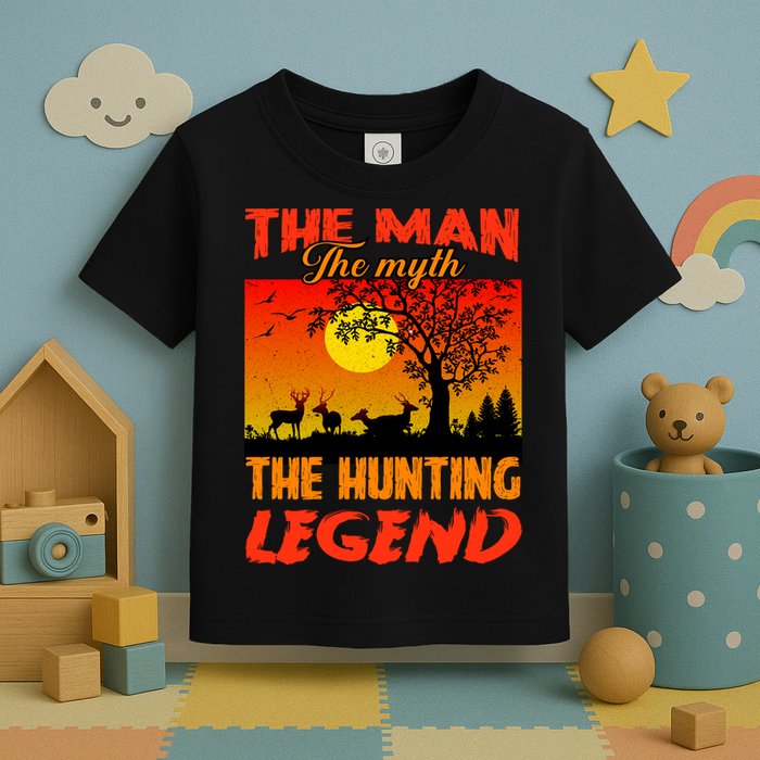 The Man The Myth The Hunting Legend Toddler T-Shirt
