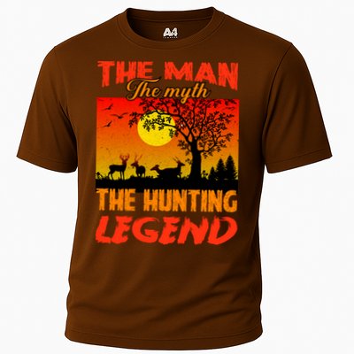 The Man The Myth The Hunting Legend Cooling Performance Crew T-Shirt