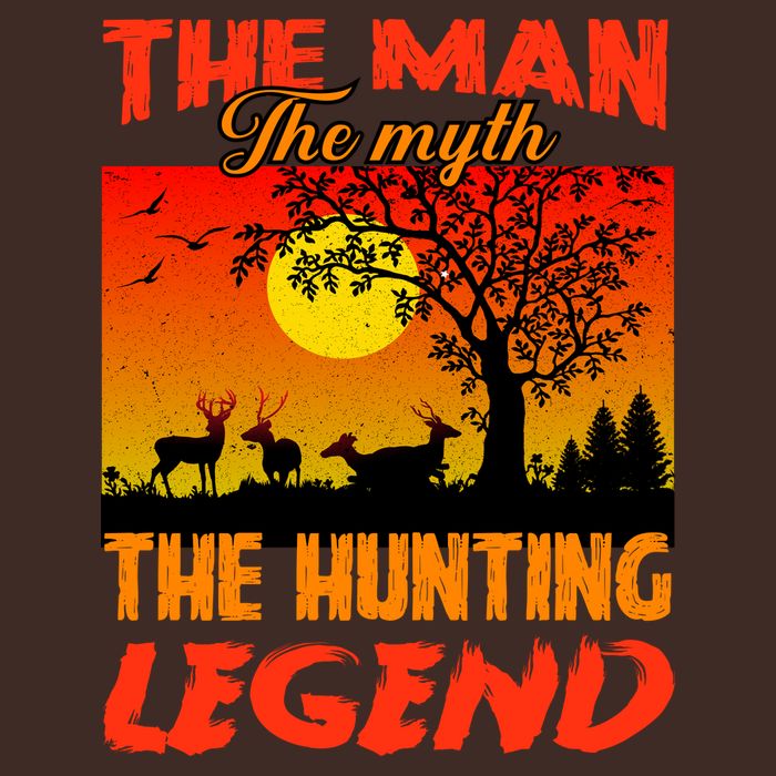 The Man The Myth The Hunting Legend Apron
