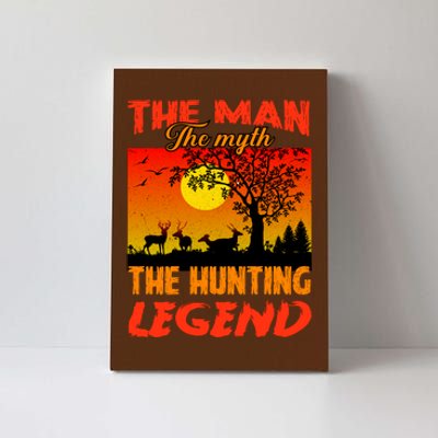 The Man The Myth The Hunting Legend Canvas