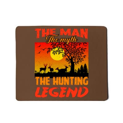 The Man The Myth The Hunting Legend Mousepad