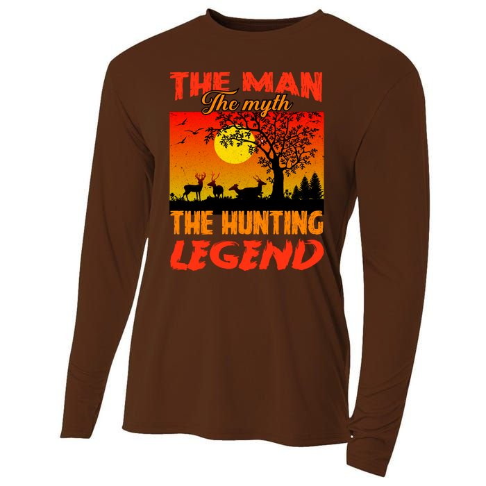 The Man The Myth The Hunting Legend Cooling Performance Long Sleeve Crew