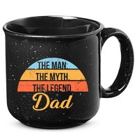 The Man The Myth The Legend Dad 15oz Campfire Ceramic Mug
