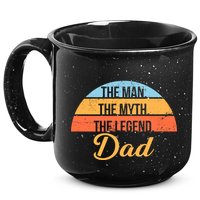 The Man The Myth The Legend Dad 15oz Campfire Ceramic Mug