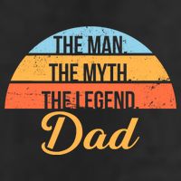 The Man The Myth The Legend Dad Golf Towel