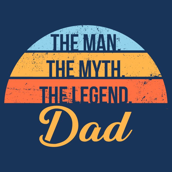 The Man The Myth The Legend Dad Infant Baby Jersey Bodysuit