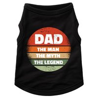 The Man The Myth The Legend Dad Retro Doggie Tank