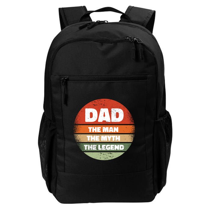 The Man The Myth The Legend Dad Retro Backpack