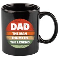 The Man The Myth The Legend Dad Retro 11oz C Handle Ceramic Mug