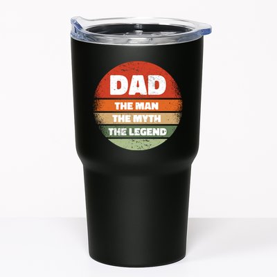The Man The Myth The Legend Dad Retro Tumbler