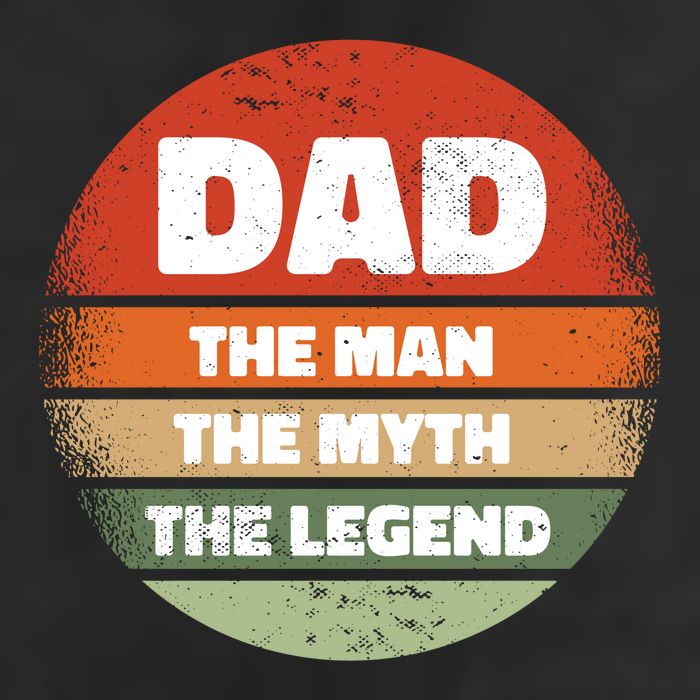 The Man The Myth The Legend Dad Retro Tumbler