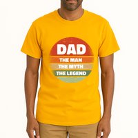 The Man The Myth The Legend Dad Retro Tall T-Shirt